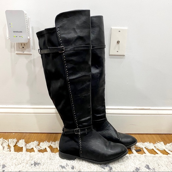 cute high knee boots